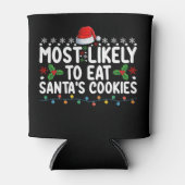 Het meest waarschijnlijke eten om kerstmis van de blikjeskoeler (Voorkant)