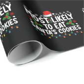 Het meest waarschijnlijke eten om kerstmis van de cadeaupapier (Rol Hoek)