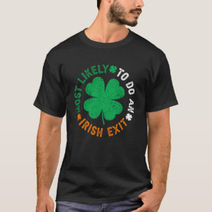 Het meest waarschijnlijke is dat de Ieren de dag v T-shirt