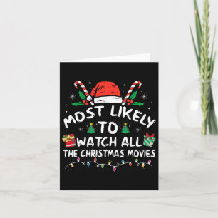 Het meest waarschijnlijke is dat je alle kerstfilm kaart