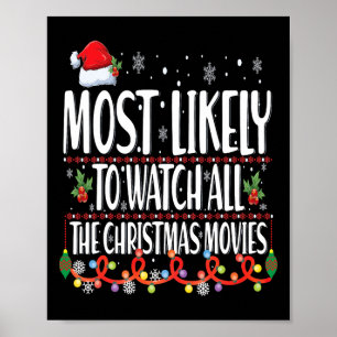 Het meest waarschijnlijke is dat je alle kerstfilm poster