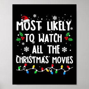 Het meest waarschijnlijke is dat je alle kerstfilm poster