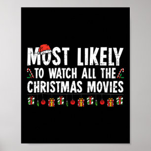Het meest waarschijnlijke is dat je alle kerstfilm poster