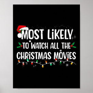 Het meest waarschijnlijke is dat je alle kerstfilm poster