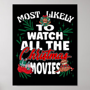 Het meest waarschijnlijke is dat je alle kerstfilm poster