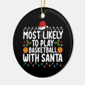 Het meest waarschijnlijke is dat je Basketball spe Keramisch Ornament (Links)