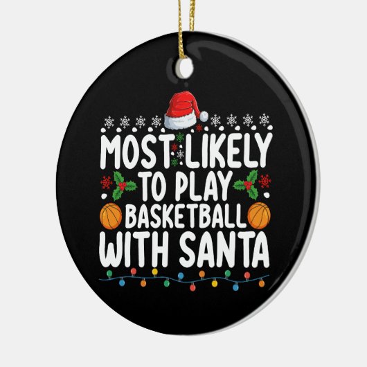 Het meest waarschijnlijke is dat je Basketball spe Keramisch Ornament (Links)