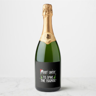 Het meest waarschijnlijke is dat je de Eggnog-fami Sparkling Wijnetiket