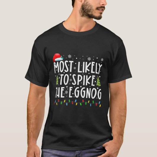 Het meest waarschijnlijke is dat je de Eggnog-fami T-shirt (Voorkant)