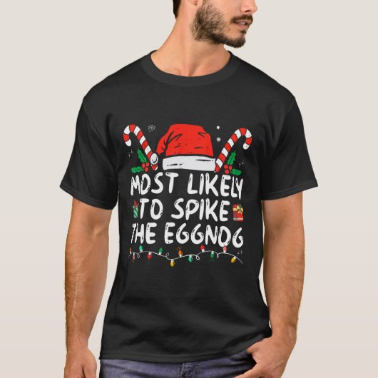 Het meest waarschijnlijke is dat je de Eggnog-fami T-shirt (Voorkant)