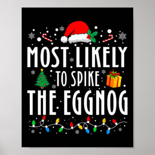 Het meest waarschijnlijke is dat je de Eggnog-kers Poster