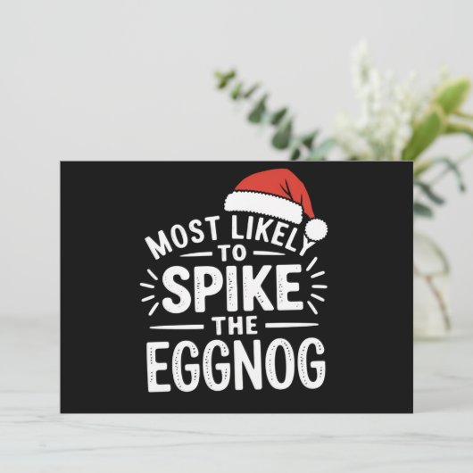 Het meest waarschijnlijke is dat je de eitjes kers feestdagenkaart (Staand voorkant)