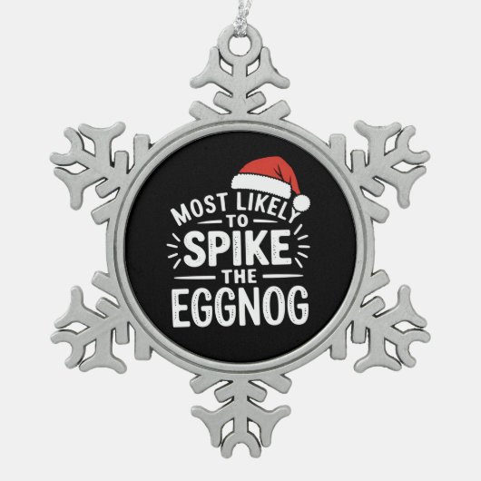 Het meest waarschijnlijke is dat je de eitjes kers tin sneeuwvlok ornament (Voorkant)