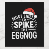 Het meest waarschijnlijke is dat je de eitjes kers wijn etiket (Enkel label)