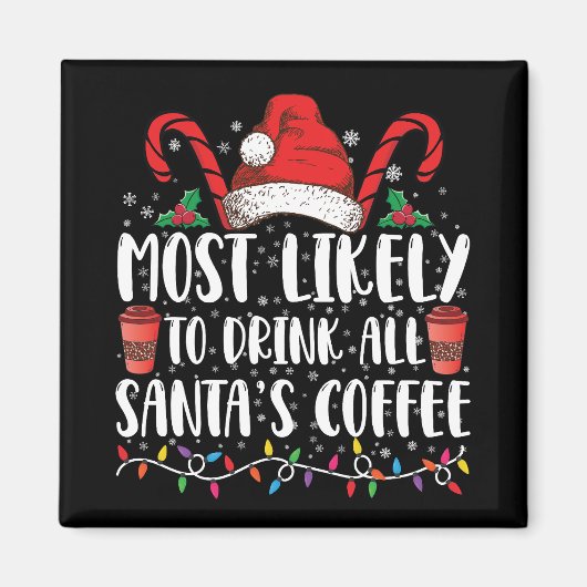 Het meest waarschijnlijke om alle kerstkerst van d magneet (Voorkant)