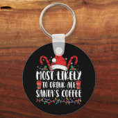 Het meest waarschijnlijke om alle kerstkerst van d sleutelhanger (Voorkant)