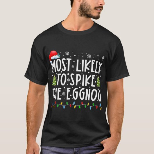 Het meest waarschijnlijke om de Eeierse Kerstdagen T-shirt (Voorkant)