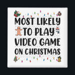 Het meest waarschijnlijke om videogame te spelen b magneet<br><div class="desc">Je koelkast belde en zei dat het zich heel eenzaam voelde. Waarom geef het niet een vriend om mee te spelen door een douanemagneet te creëren!</div>