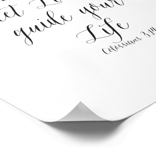 Het meeste is dat Liefde je leven leidt - Poster (Hoek)