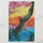 Het meisje briefpapier (Voorkant)