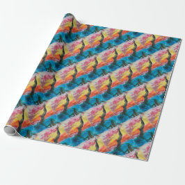 Het meisje cadeaupapier