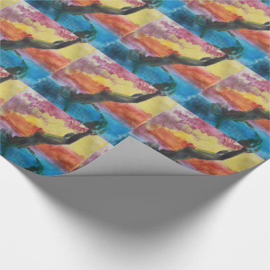 Het meisje cadeaupapier (Hoek)