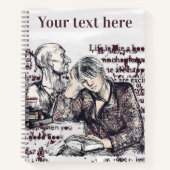 Het meisje dat een boek leest (Voorkant)