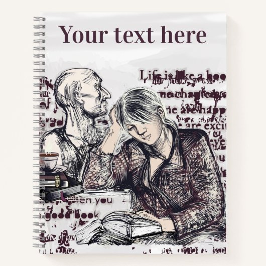 Het meisje dat een boek leest (Voorkant)