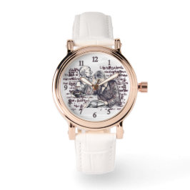 Het meisje dat een boek leest horloge