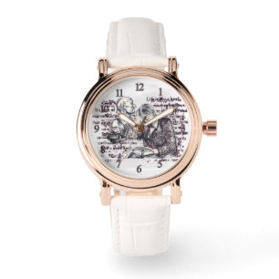 Het meisje dat een boek leest horloge