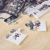 Het meisje dat een boek leest legpuzzel (Zijkant)