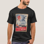 Het meisje dat hij achterliet - ze is een WOW T-shirt (Voorkant)