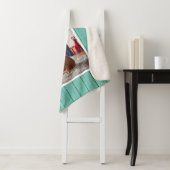 Het meisje dat mijn hartfoto stal sherpa deken (In situ)