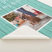 Het meisje dat mijn hartfoto stal sherpa deken (3/4)