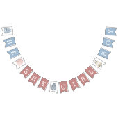 Het meisje dat ze heeft geslacht onthult mosterd r vlaggetjes (Alle)