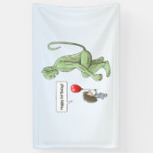 Het Meisje & de Kobold Spandoek (Verticaal)