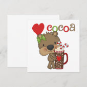 Het meisje draagt de Liefde van de Cacao (Voorkant / Achterkant)