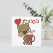 Het meisje draagt de Liefde van de Cacao (Staand voorkant)