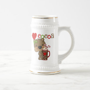 Het meisje draagt de Liefde van de Cacao Bierpul