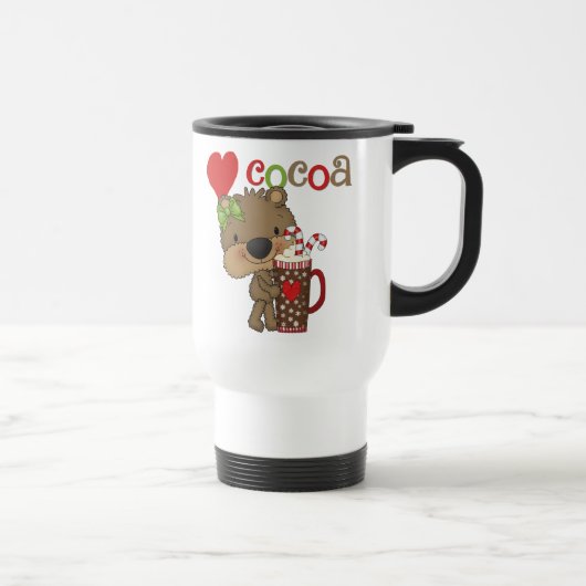 Het meisje draagt de Liefde van de Cacao Reisbeker (Rechts)