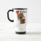 Het meisje draagt de Liefde van de Cacao Reisbeker (Links)