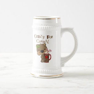 Het meisje draagt Gek voor Cacao Bierpul