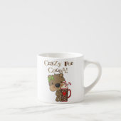 Het meisje draagt Gek voor Cacao Espresso Kop (Rechts)