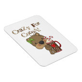 Het meisje draagt Gek voor Cacao Magneet (Rechterzijde)