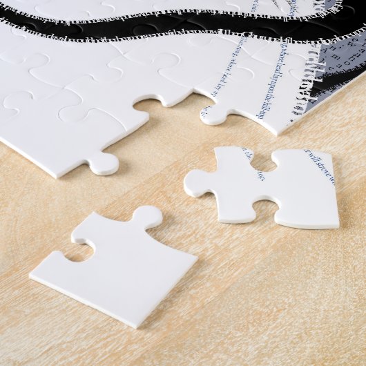 Het meisje en de dragopuzzel legpuzzel (Zijkant)