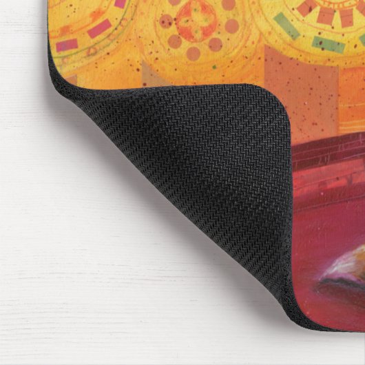 Het meisje en de vos muismat (Hoek)