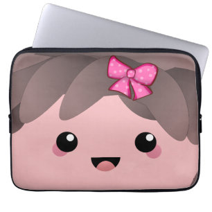 Het meisje   Geslacht over babymeisjes Laptop Sleeve