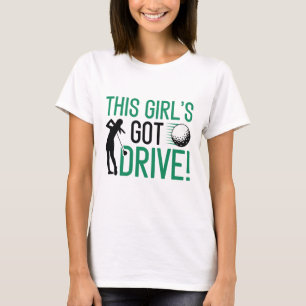 Het meisje heeft drive t-shirt