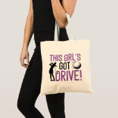 Het meisje heeft drive tote bag (Voorkant (product))
