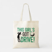 Het meisje heeft drive tote bag (Achterkant)